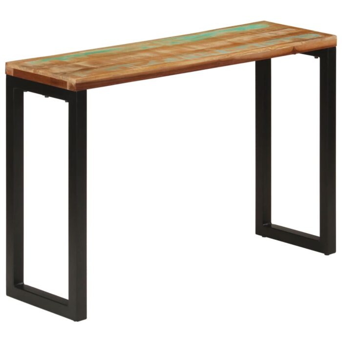 Table console 110x35x75 cm bois massif de récupération – Image 8