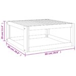 Salon de jardin avec coussins 2 pcs bois massif acacia – Image 10
