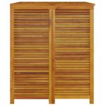 Boîte de rangement de jardin 70x87x104 cm bois massif d'acacia – Image 3