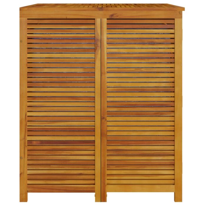 Boîte de rangement de jardin 70x87x104 cm bois massif d'acacia – Image 3