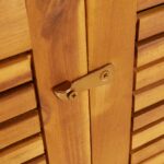 Boîte de rangement de jardin 70x87x104 cm bois massif d'acacia – Image 6