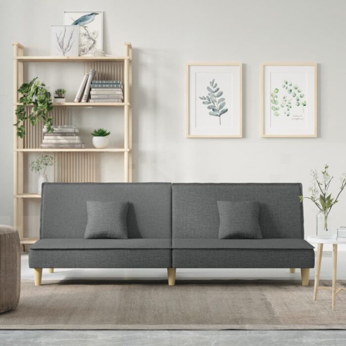 VXL8720845733995_m_en_hd_1.jpg Canapé-lit gris foncé tissu – Image 1