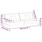 Canapé-lit noir Velours – Image 10