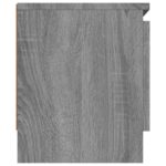 Meuble TV avec porte Sonoma gris 102x30x36 cm – Image 5