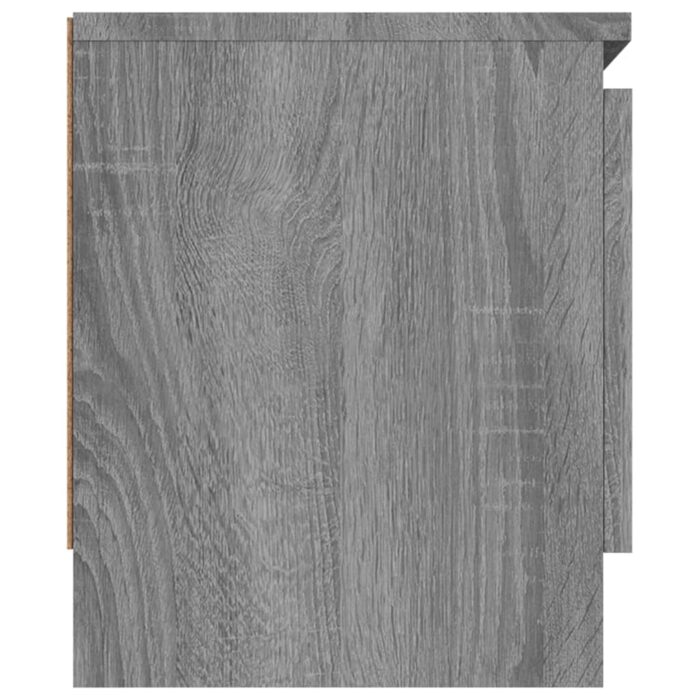 Meuble TV avec porte Sonoma gris 102x30x36 cm – Image 5