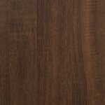 Meuble TV avec porte Chêne marron 102x30x36 cm – Image 6