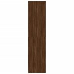 Garde-robe chêne marron 100x50x200 cm bois d'ingénierie – Image 4