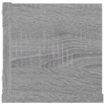 Étagère murale à CD Sonoma gris 100x18x18 cm Bois d'ingénierie – Image 3
