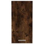 Armoire suspendue Chêne fumé 29,5x31x60 cm Bois d'ingénierie – Image 3