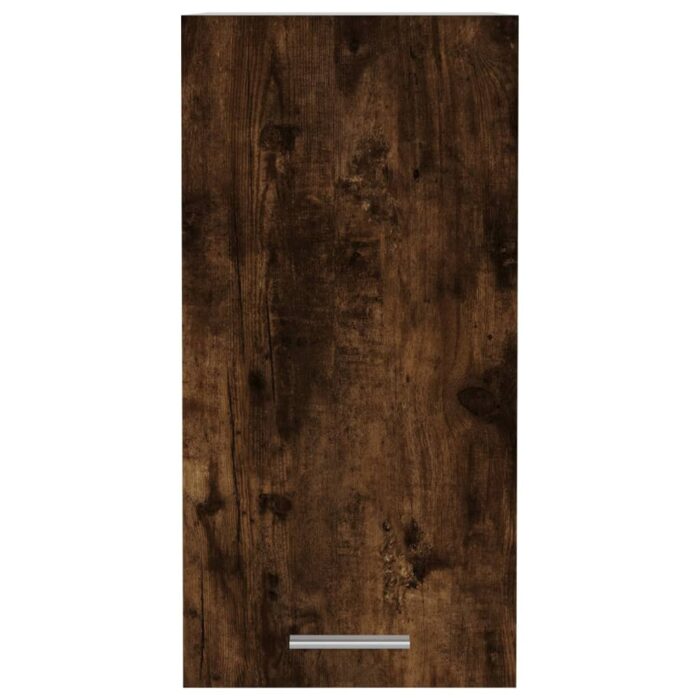 Armoire suspendue Chêne fumé 29,5x31x60 cm Bois d'ingénierie – Image 3