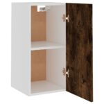 Armoire suspendue Chêne fumé 29,5x31x60 cm Bois d'ingénierie – Image 4
