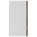 Armoire suspendue Chêne fumé 29,5x31x60 cm Bois d'ingénierie – Image 5