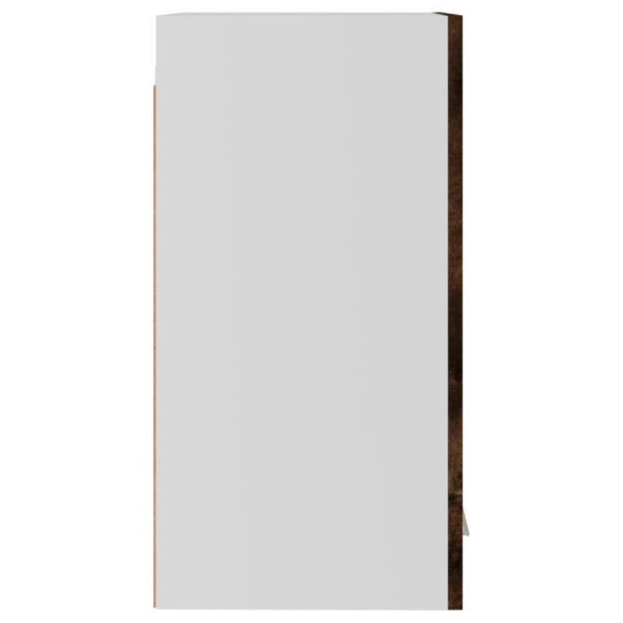 Armoire suspendue Chêne fumé 29,5x31x60 cm Bois d'ingénierie – Image 5