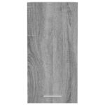 Armoire suspendue Sonoma gris 29,5x31x60 cm Bois d'ingénierie – Image 3