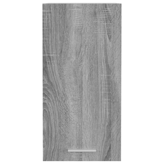 Armoire suspendue Sonoma gris 29,5x31x60 cm Bois d'ingénierie – Image 3