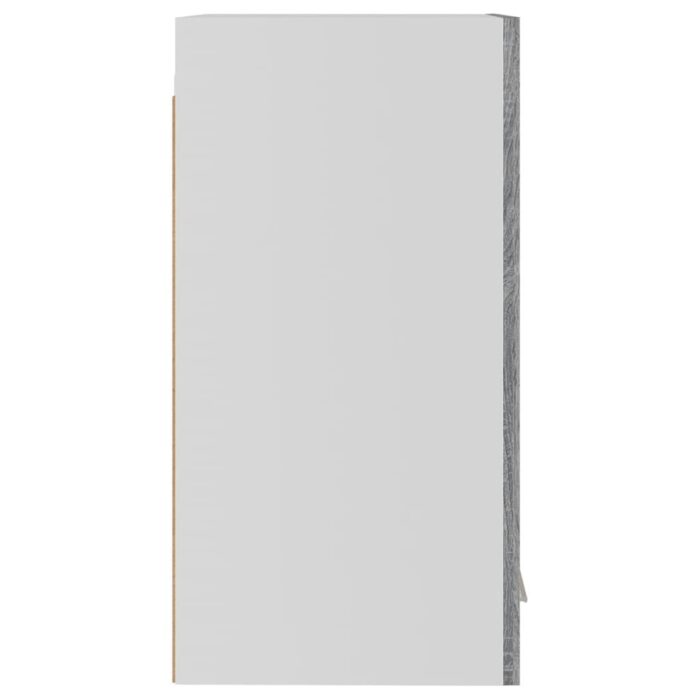 Armoire suspendue Sonoma gris 29,5x31x60 cm Bois d'ingénierie – Image 5