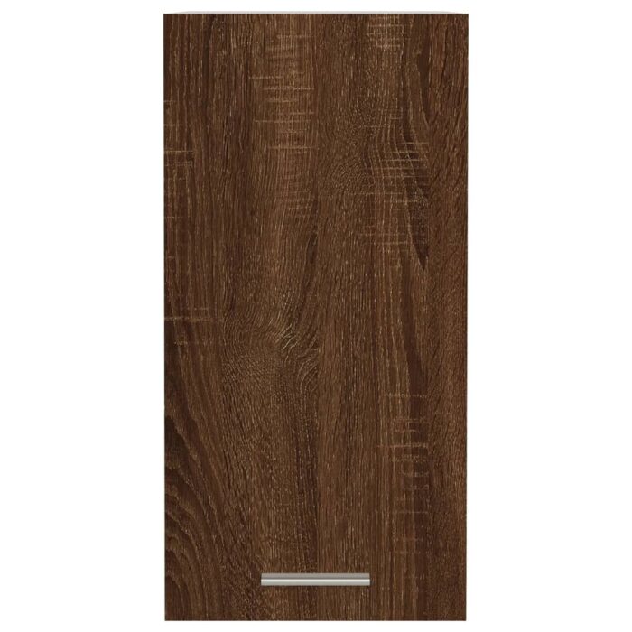 Armoire suspendue Chêne marron 29,5x31x60 cm Bois d'ingénierie – Image 3