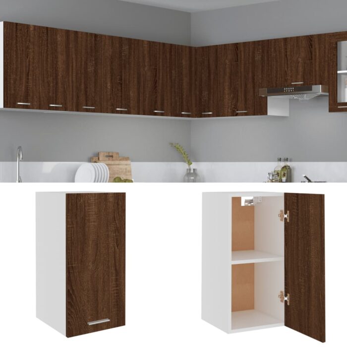 VXL8720845735449_m_en_hd_1.jpg Armoire suspendue Chêne marron 29,5x31x60 cm Bois d'ingénierie – Image 1