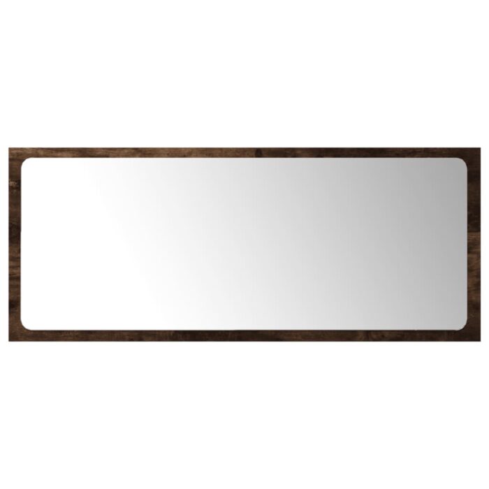 Ensemble de meubles de salle de bain 2 pcs Chêne fumé – Image 9