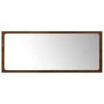 Ensemble de meubles de salle de bain 2 pcs Chêne marron – Image 9