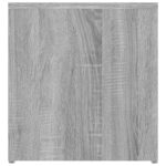 Table d'appoint Sonoma gris 59x36x38 cm Bois d'ingénierie – Image 3