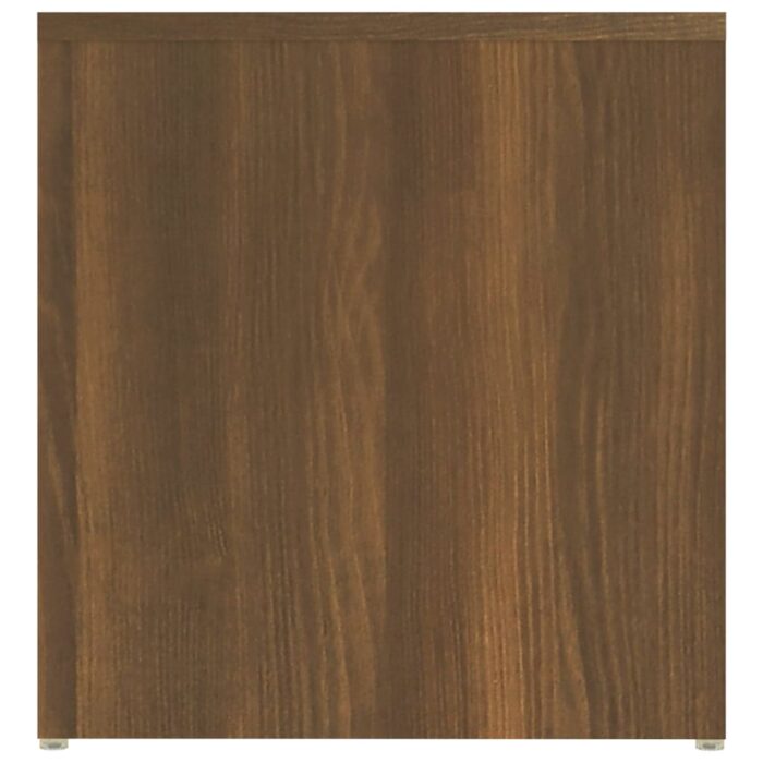 Table d'appoint Chêne marron 59x36x38 cm Bois d'ingénierie – Image 3