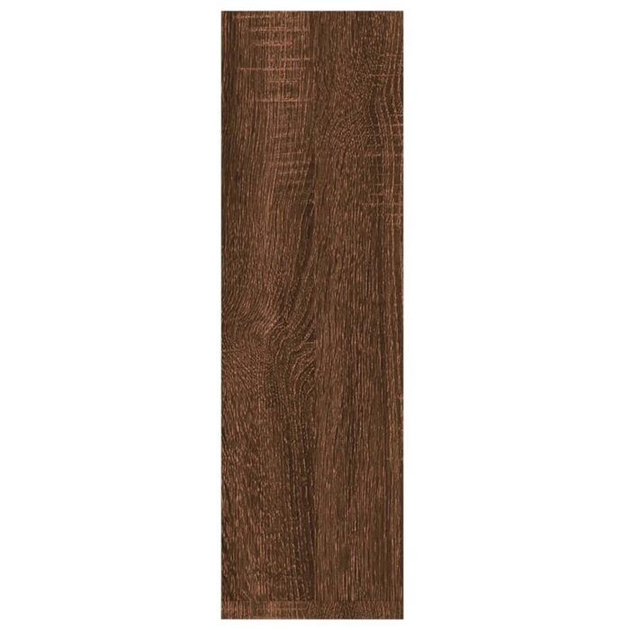 Étagères murales 2 pcs Chêne marron 50x15x50 cm Bois ingénierie – Image 4