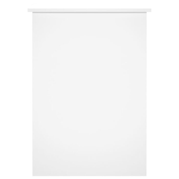 Bureau Blanc 100x55x75 cm Bois d'ingénierie – Image 3