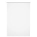 Bureau Blanc brillant 100x55x75 cm Bois d'ingénierie – Image 3