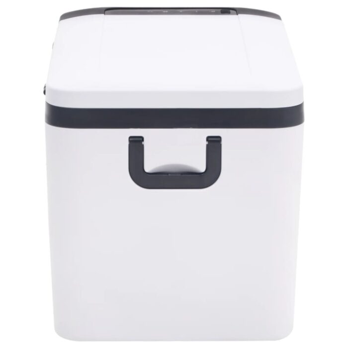 Glacière avec poignée et adaptateur noir et blanc 18 L PP et PE – Image 6