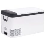 Glacière avec poignée et adaptateur noir et blanc 18 L PP et PE – Image 7