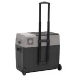 Glacière avec roue et adaptateur noir et gris 30L polypropylène – Image 6