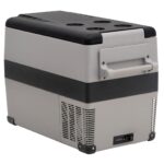 Glacière avec poignée et adaptateur noir et gris 55 L PP et PE – Image 7