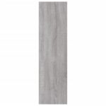 Meuble TV mural Sonoma gris 30,5x30x110 cm – Image 5