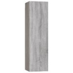 Meubles TV muraux 2 pcs Sonoma gris 30,5x30x110 cm – Image 5