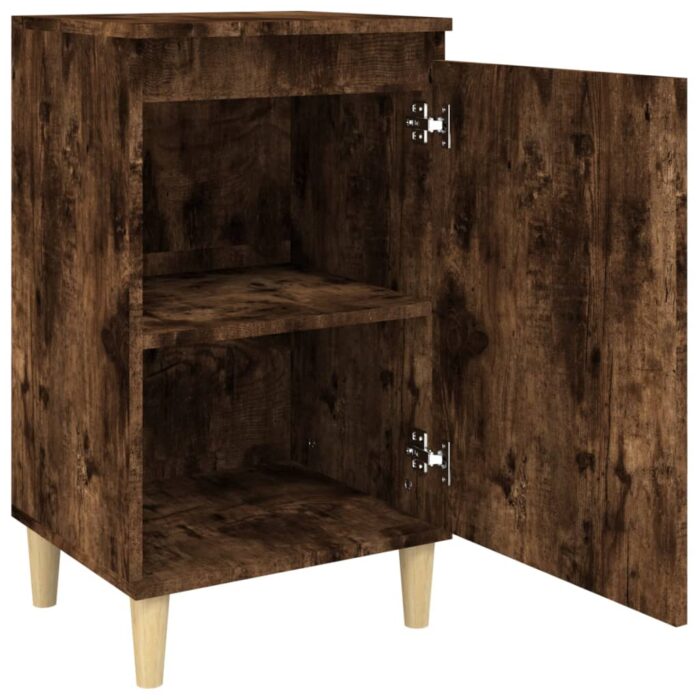 VXL8720845737290_g_en_hd_4.jpg Tables de chevet 2 pcs chêne fumé 40x35x70 cm bois d'ingénierie – Image 4