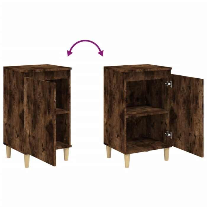 VXL8720845737290_g_en_hd_6.jpg Tables de chevet 2 pcs chêne fumé 40x35x70 cm bois d'ingénierie – Image 6