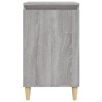 Tables de chevet 2 pcs sonoma gris 40x35x70cm bois d'ingénierie – Image 3