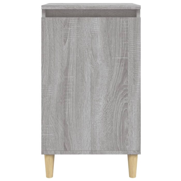 Tables de chevet 2 pcs sonoma gris 40x35x70cm bois d'ingénierie – Image 3