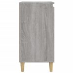 Tables de chevet 2 pcs sonoma gris 40x35x70cm bois d'ingénierie – Image 5