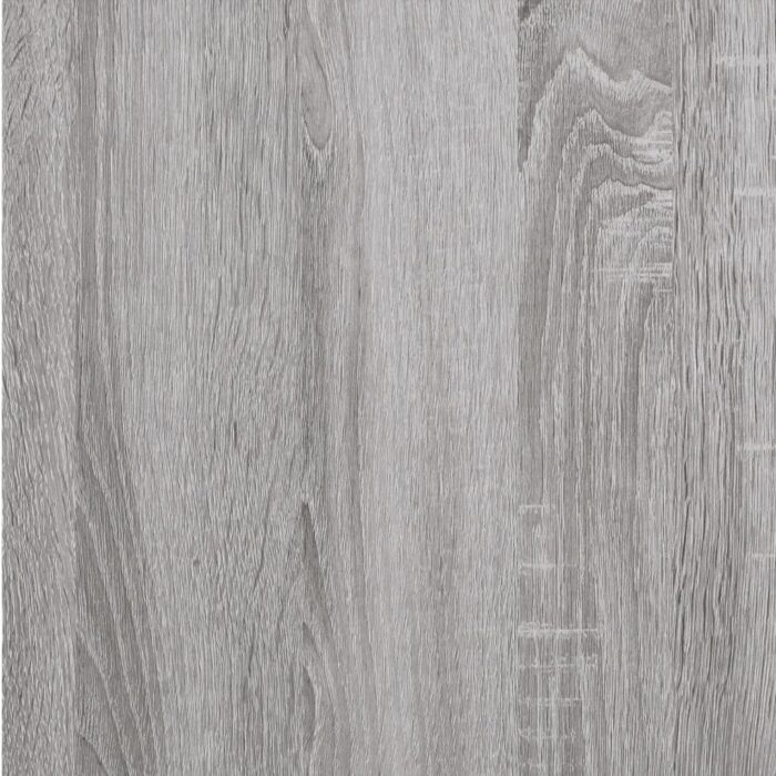 Table de chevet sonoma gris 40x35x70 cm bois d'ingénierie – Image 7