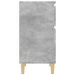 Tables de chevet 2 pcs gris béton 40x35x70 cm – Image 5