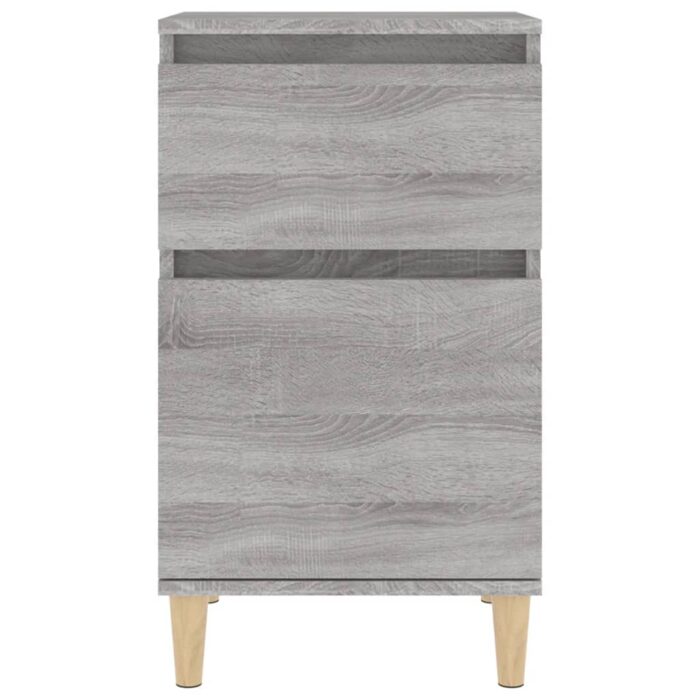 Tables de chevet 2 pcs sonoma gris 40x35x70 cm – Image 4