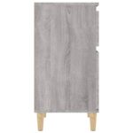 Tables de chevet 2 pcs sonoma gris 40x35x70 cm – Image 5