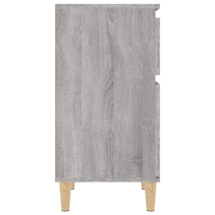 Tables de chevet 2 pcs sonoma gris 40x35x70 cm – Image 5
