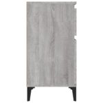 Table de chevet sonoma gris 40x35x70 cm – Image 5