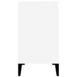 Meuble d'évier blanc 58x33x60 cm bois d'ingénierie – Image 6