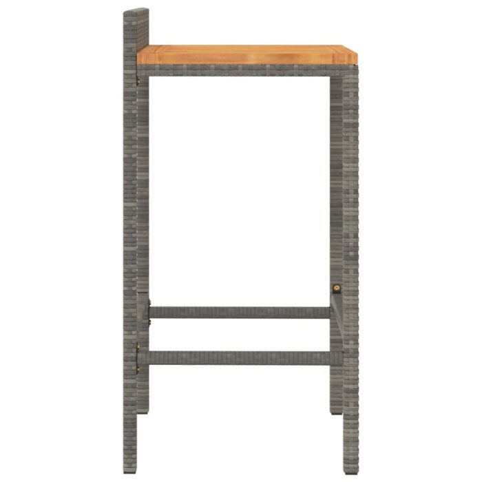 VXL8720845740177_g_en_hd_3.jpg Tabourets de bar lot de 4 gris résine tressée et bois d'acacia – Image 3