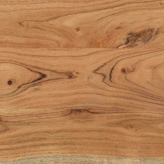 Meuble TV 112x30x40 cm bois d'acacia massif – Image 7