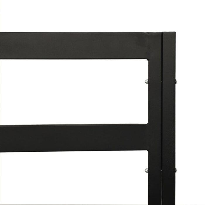 Chaises de jardin avec coussins gris lot de 2 68x76x79 cm acier – Image 6